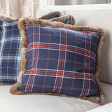 Christmas Plaid Cushion Cover