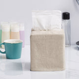 100% Linen Tissue Box
