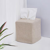 100% Linen Tissue Box