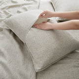 100% Pure Linen Pillowshams Set of 2