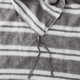 100% Linen Stripe Duvet Cover Set