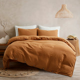 100% Linen Duvet Cover Sets 3 Piece