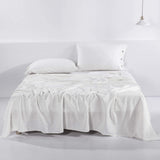 Linen Cotton Pillowcase with Button Closure
