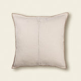 Linen Brim Embroidered Throw Pillows