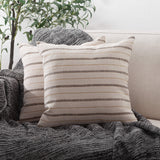 Linen Wide Stripe Cushion Cover