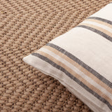Linen Wide Stripe Cushion Cover