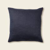 Linen Cushion Cover with Button Design