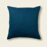 Linen Cushion Cover with Button Design