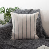 Linen Wide Stripe Cushion Cover