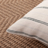 Linen Wide Stripe Cushion Cover