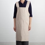 Cross-back Linen Apron