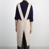 Cross-back Linen Apron