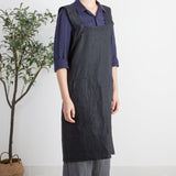 Cross-back Linen Apron