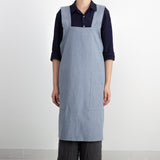 Cross-back Linen and cotton Apron