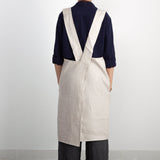 Cross-back Linen Apron