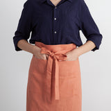 Pure Linen Waist Apron