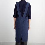 Cross-back Linen and cotton Apron