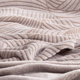 Luxurious Flannel Stripe Throw Blankets