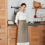 Pure Linen Waist Apron