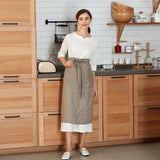 Pure Linen Waist Apron