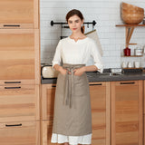 Pure Linen Waist Apron