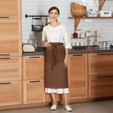 Pure Linen Waist Apron