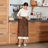 Pure Linen Waist Apron