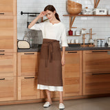 Pure Linen Waist Apron