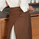 Pure Linen Waist Apron