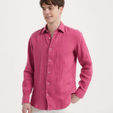 100% Linen Classic Shirt For Men