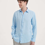 100% Linen Classic Shirt For Men