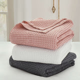 New Baby Softness and Salubrious Waffle Weave Blanket